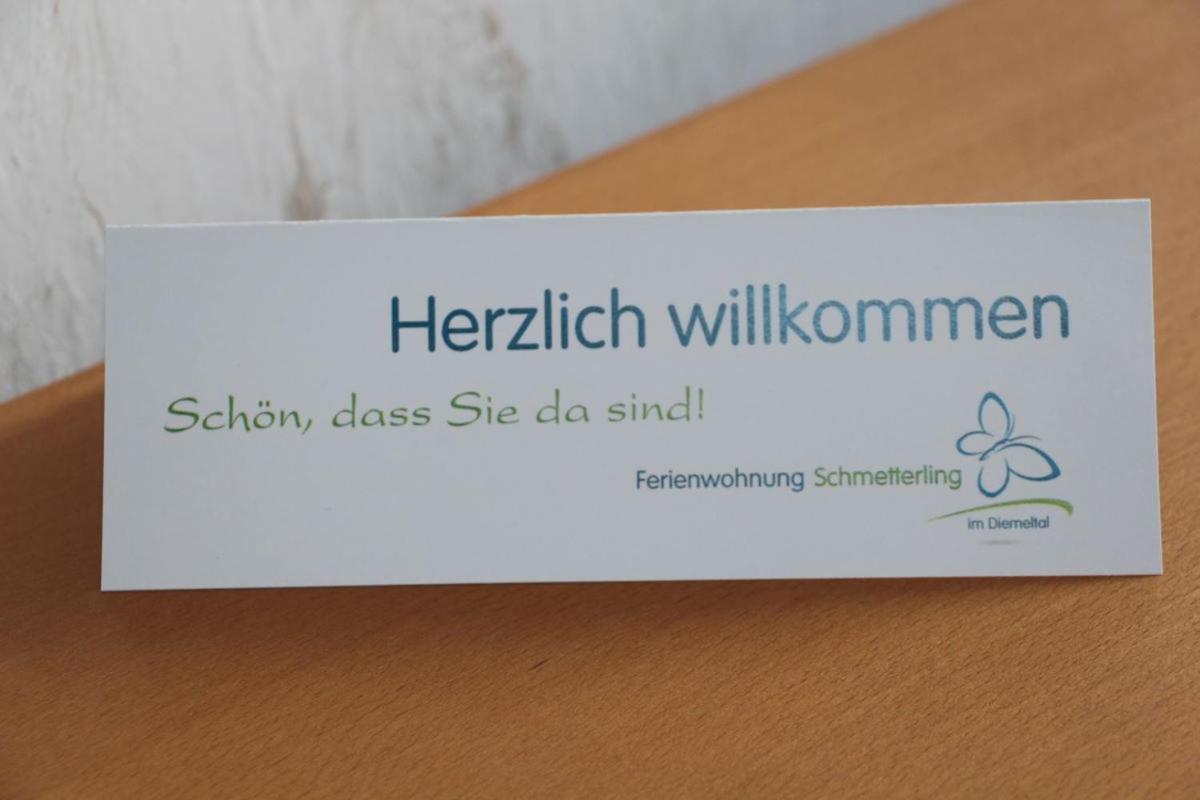 Ferienwohnung Schmetterling Trendelburg Экстерьер фото